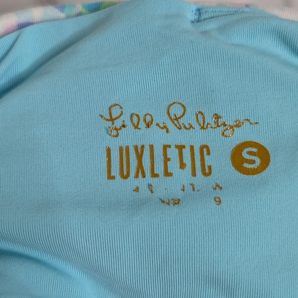 Lilly Pulitzer Luxletic Womens Leggings Size Small UPF 50+ Weekender - Picture 4 of 5